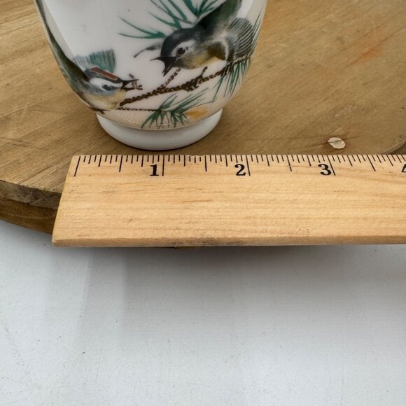 Vintage Royal Worcester Double Egg Coddler w/ Birds - Picture 13 of 13